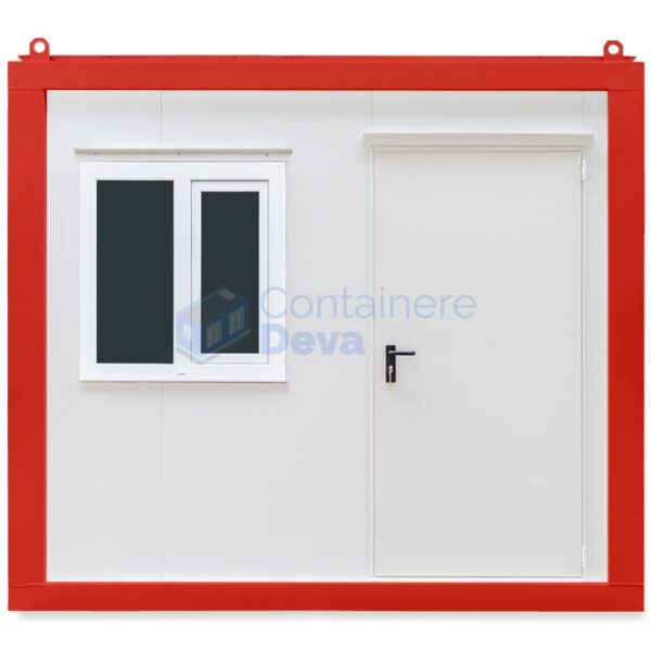 container birou deva 3metri rosu