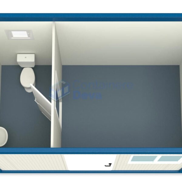 container casa deva 4metri albastru2
