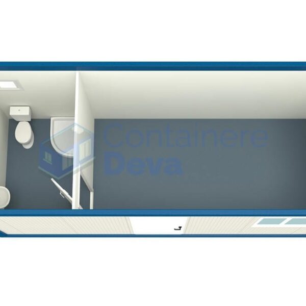 container casa deva 6metri albastru3