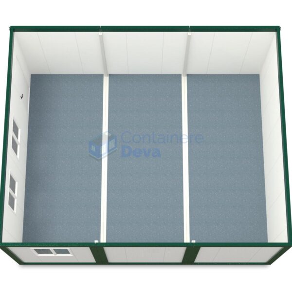 container modular deva 6x72m verde2