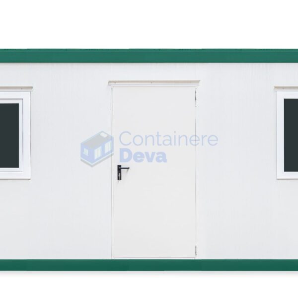container santier deva 6metri 2geamuri verde